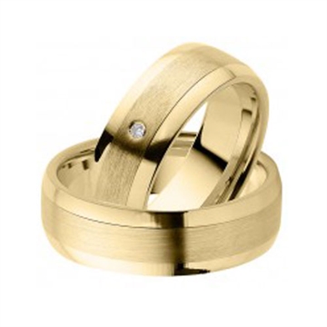 Vielsesringe i 8 kt. Guld