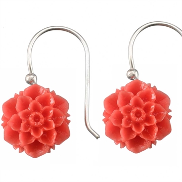 Ørehænger med blomst