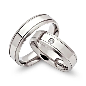 Vielsesringe i Stål 