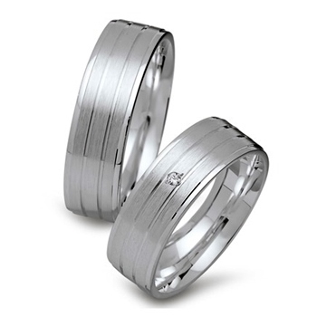 Vielsesringe i Sølv