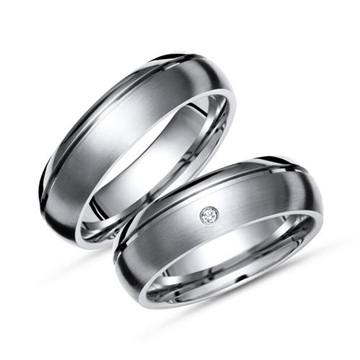 Vielsesringe i Titanium