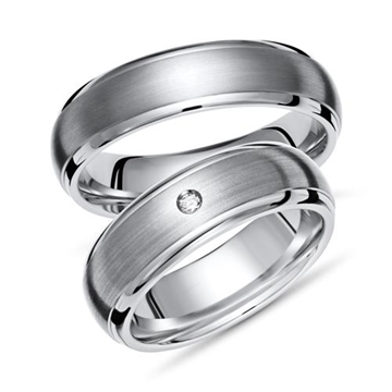 Vielsesringe i Titanium