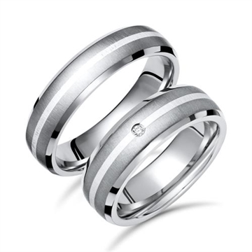 Vielsesringe i Titanium