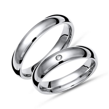 Vielsesringe i Titanium