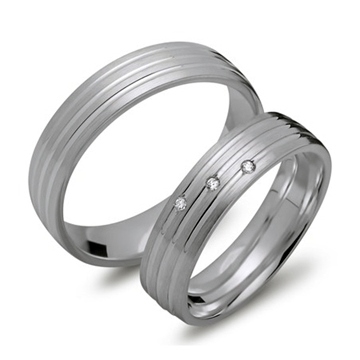 Vielsesringe i Sølv