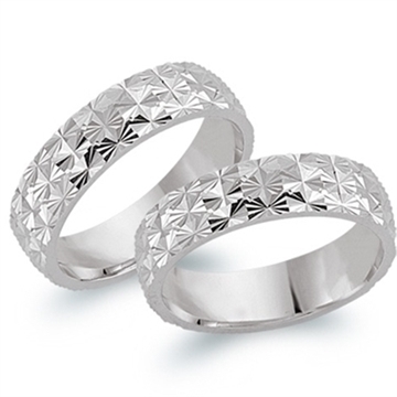 Vielsesringe i Hvidguld