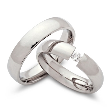 Vielsesringe i Stål