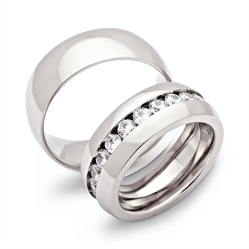 Vielsesringe i Stål