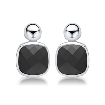 Ørestikker sølv m. sten