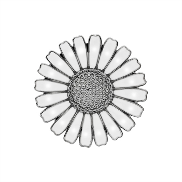 Marguerit Broche i Sølv