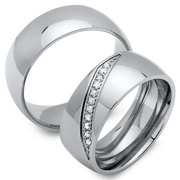 Vielsesringe i Stål