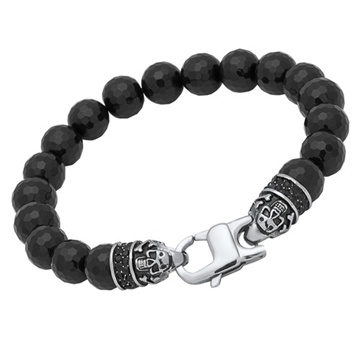 Armbånd m. dødningehoved