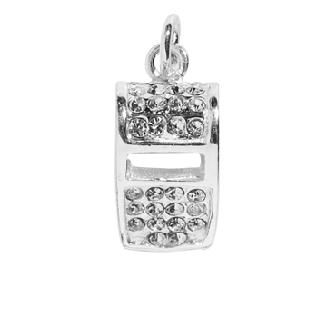 Vedhæng sølv m. fløjte