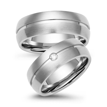 Vielsesringe i Stål 