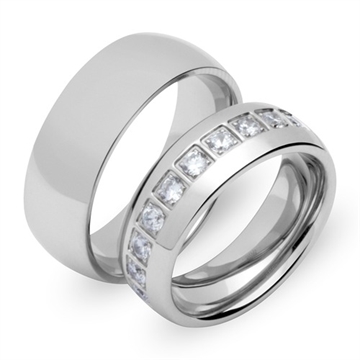 Vielsesringe i Stål