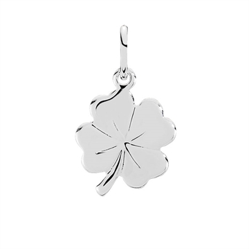 Vedhæng med firkløver i Sølv