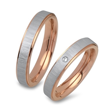 Vielsesringe i Stål