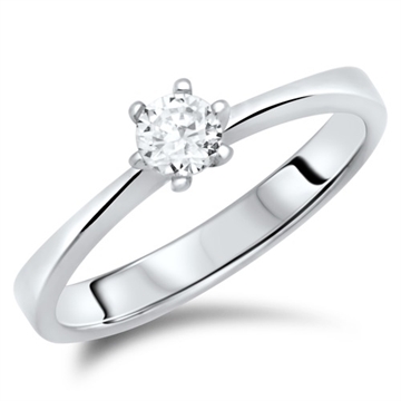 Forlovelsesring i Sølv