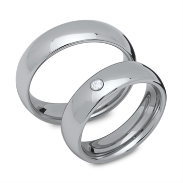 Vielsesringe i Tungsten