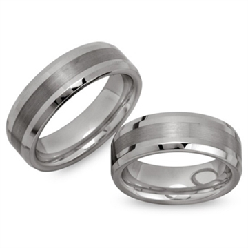 Vielsesringe i Tungsten