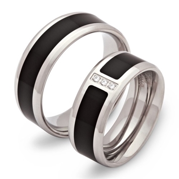 Vielsesringe i Stål