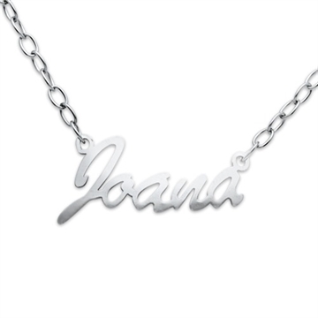 Navnehalskæde stål