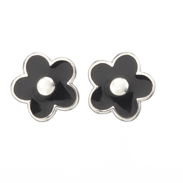 Ørestikker sølv m.  blomst