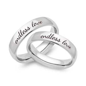 Vielsesringe i Stål