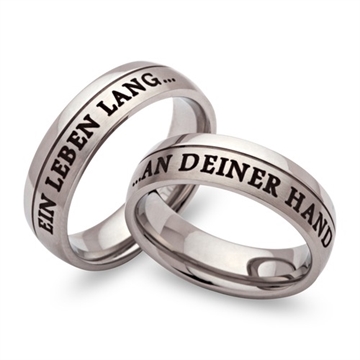 Vielsesringe i Stål