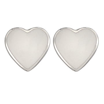 Ørestikker  Sølv m. hjerte