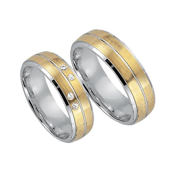 Vielsesringe i Guld og Hvidguld