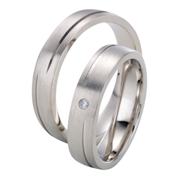 Vielsesringe i Sølv