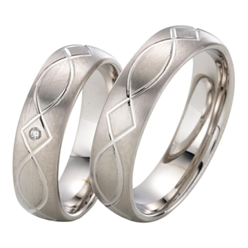 Vielsesringe i Sølv