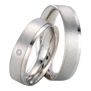 Vielsesringe i Sølv