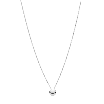 Collier sølv m.  vedhæng