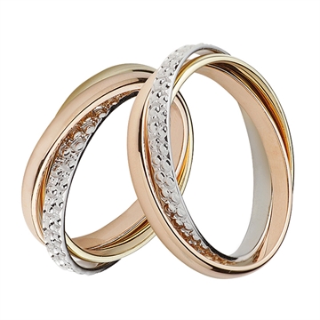 Vielsesringe i Hvidguld