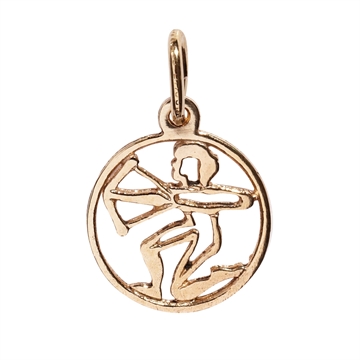 Stjernetegn i guld Skytten