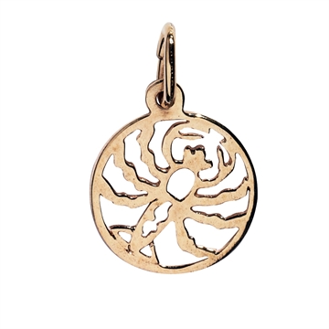 Stjernetegn i Guld med Krebsen