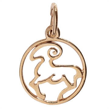 Stjernetegn i Guld med vædder