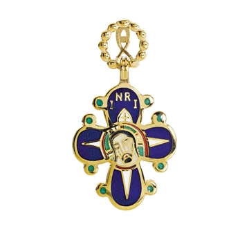 Forgyldt Dagmarkors i Sølv