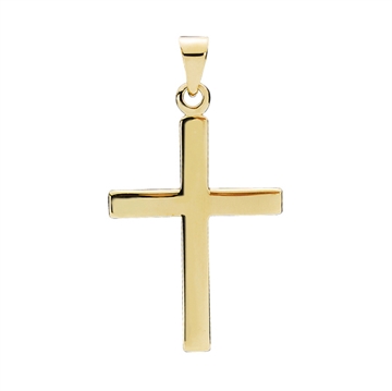 Forgyldt kors i Sølv