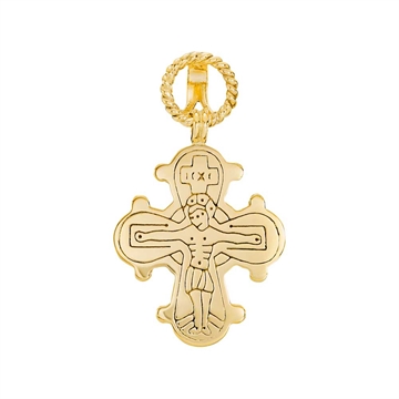 Dagmarkors i 8 kt. Guld