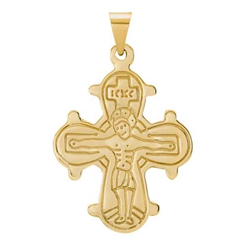 Dagmarkors i 8 kt. Guld