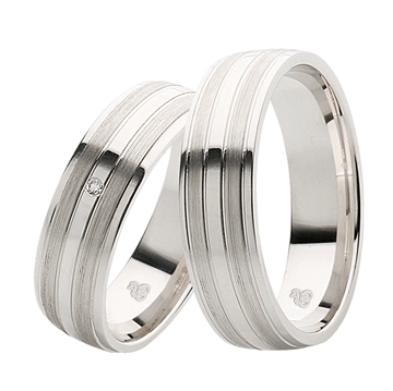 Vielsesringe i Sølv