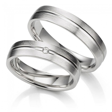 Vielsesringe i Sølv