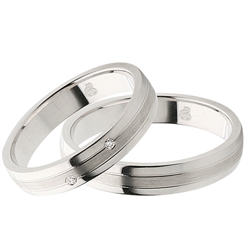 Vielsesringe i Sølv