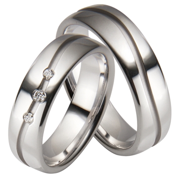 Vielsesringe i Sølv