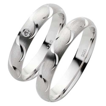 Vielsesringe i Sølv 