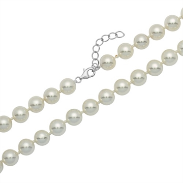 Haklskæde m. perler