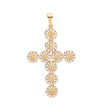 Marguerit kors forgyldt